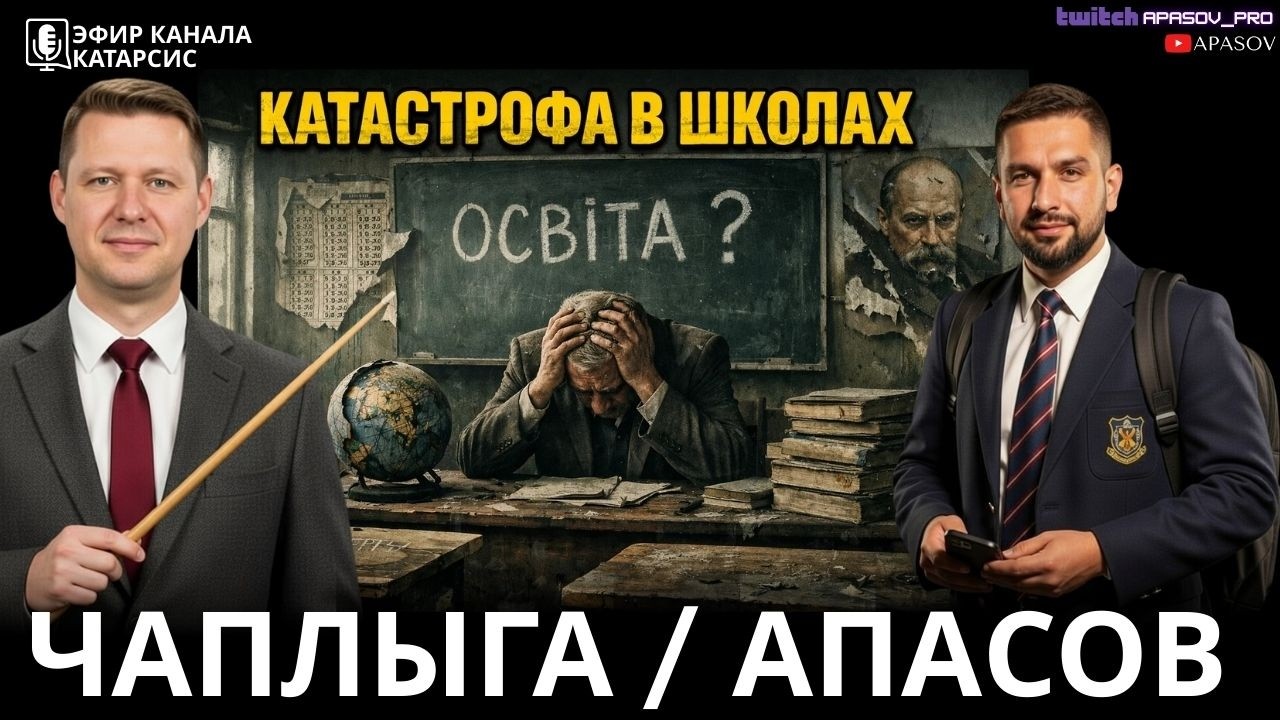 АПАСОВ / ЧАПЛЫГА: УКРАИНСКОЕ ШКОЛЬНОЕ ОБРАЗОВАНИЕ - ПРОБЛЕМЫ И РЕШЕНИЕ / ЭФИР  