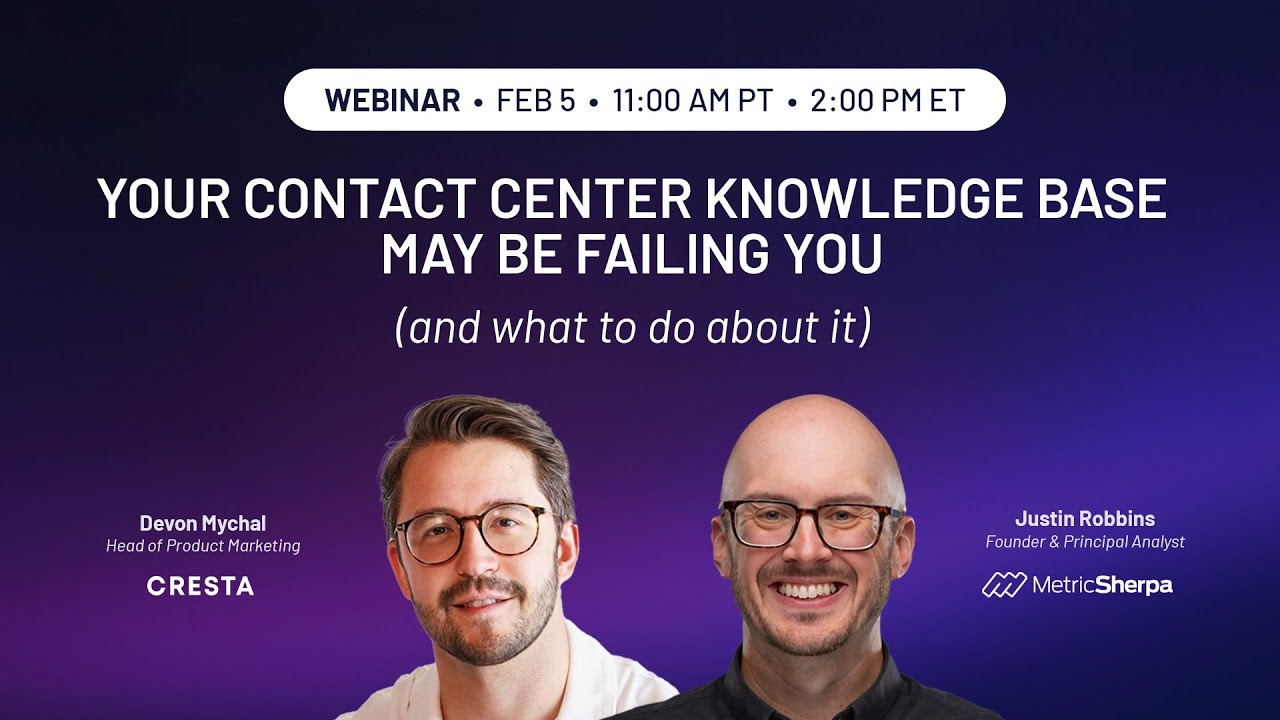 Your Contact Center Knowledge Base May Be Failing You (and What To Do About It)