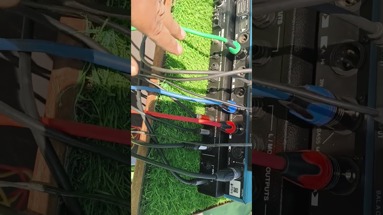 Live Sound wiring Setup 
