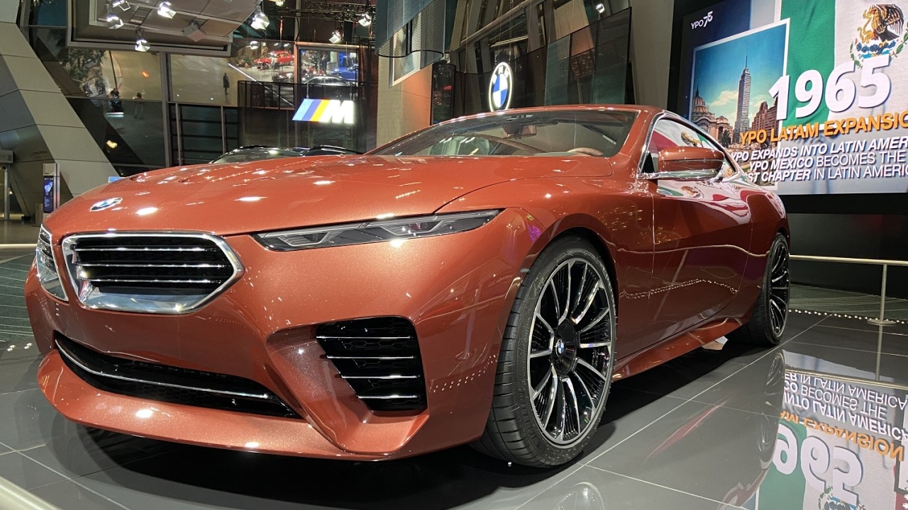 New BMW Concept Speedtop in Floating Sunstone Maroon