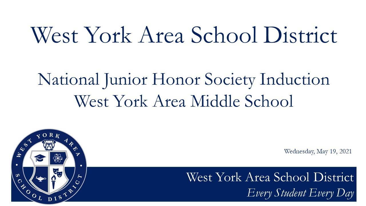 2021 NJHS Induction Ceremony
