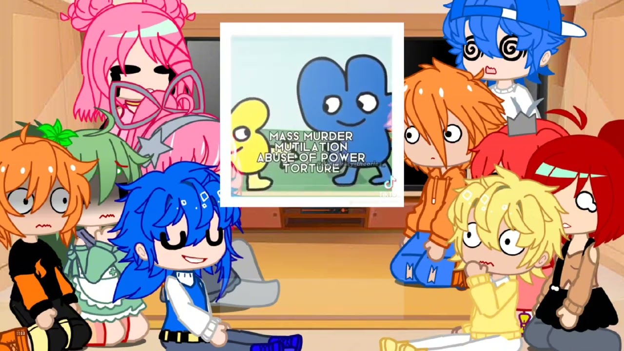 past bfdi react to the future (credits at the end)