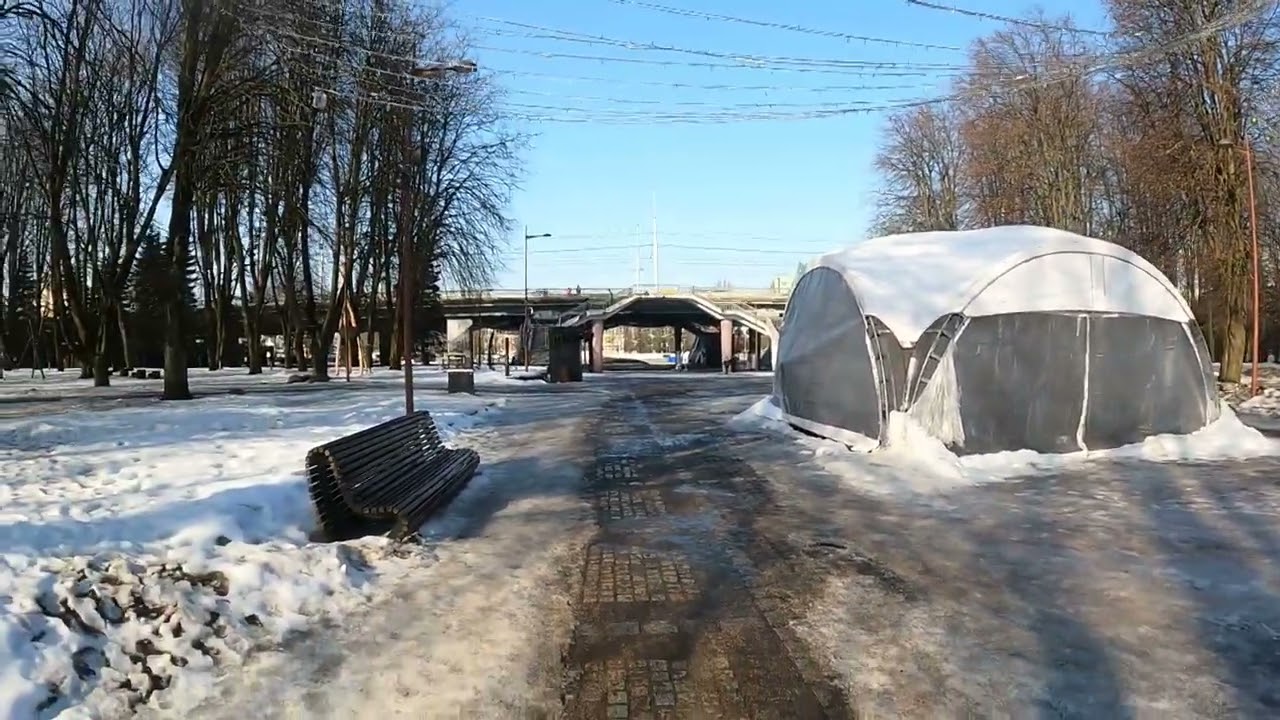 Крепитесь люди, скоро лето! Калининград пробуждается после зимы. 28 февраля 26 года. 