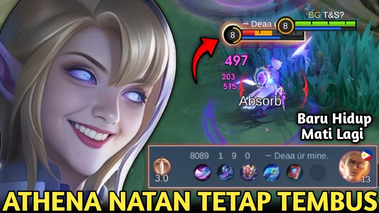 EUDORA MODE SEMAK BIKIN NATAN KENCING MANIS GARA² MAKAN COKLAT! BELI ATHENA TAPI TETAP TEMBUS! MLBB