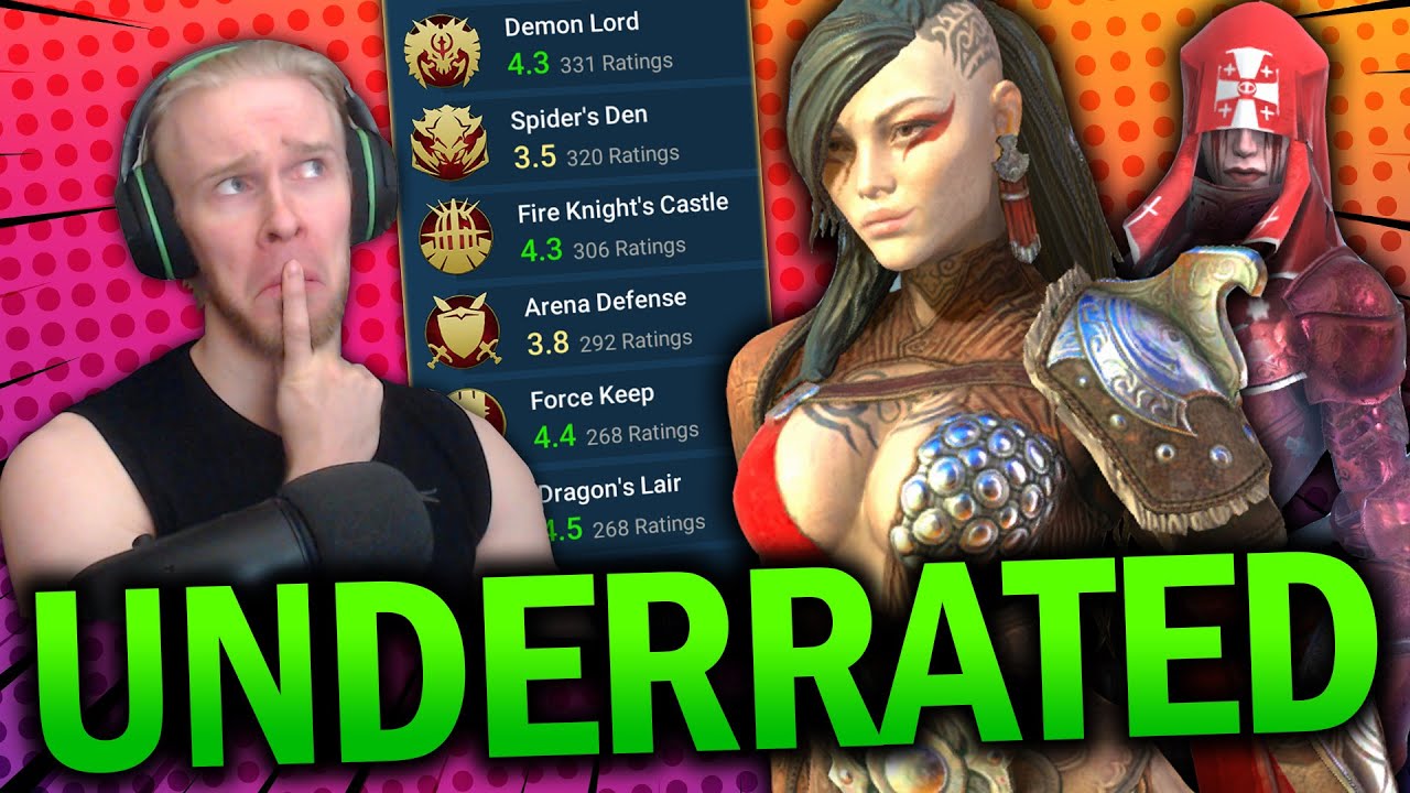 These 7 UNDERRATED CHAMPS are Secretly BROKEN? - Raid Shadow Legends Tier List Guide