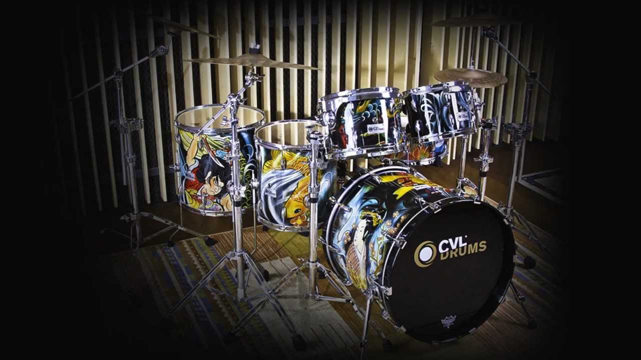 CVL Drums kit made by Captain Blaster