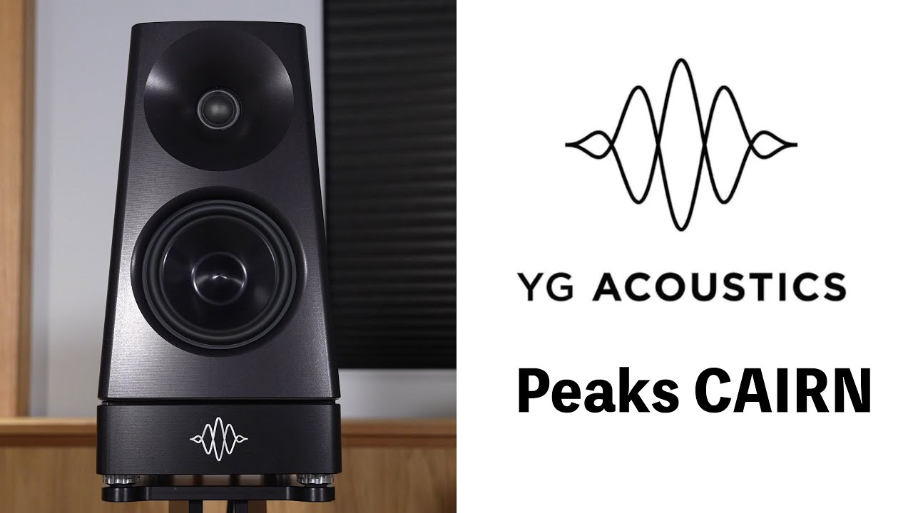 【大注目!!スピーカー】YG ACOUSTICS Peaks CAIRN 【山口県のオーディオ/ホームシアターの専門店サウンドテック】