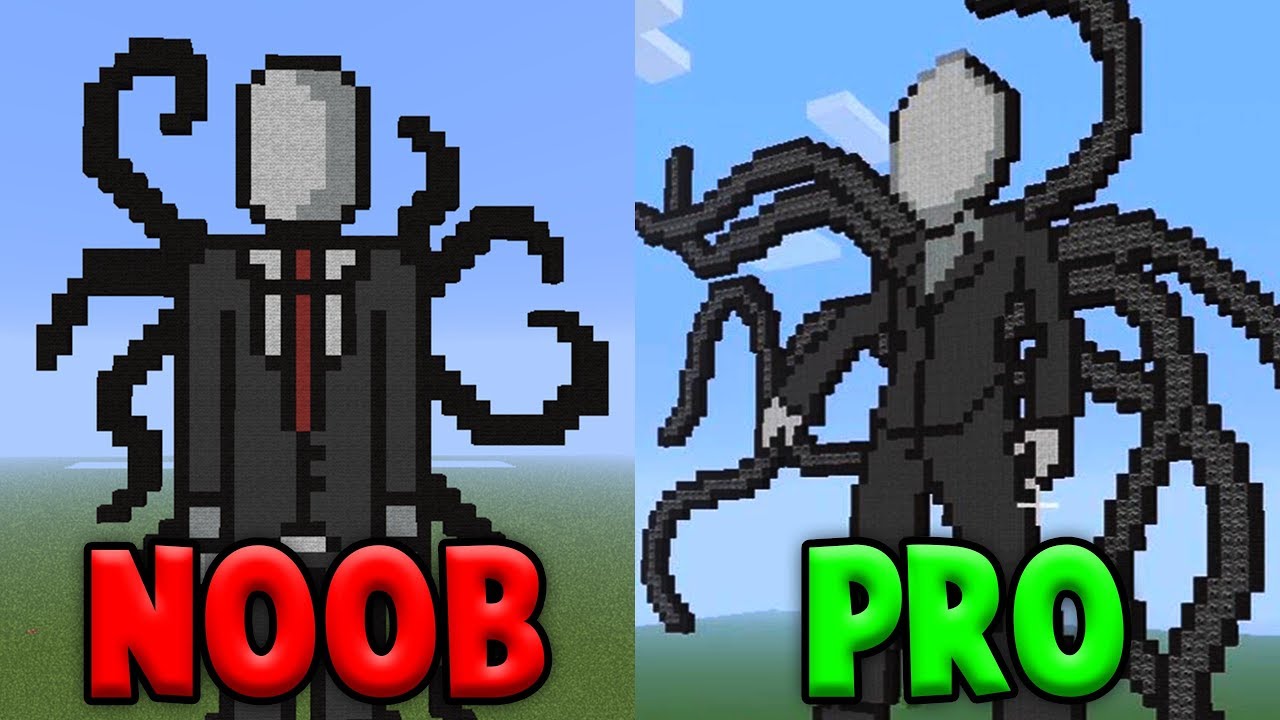 SLENDER BUITBATTLE IN MINECRAFT!