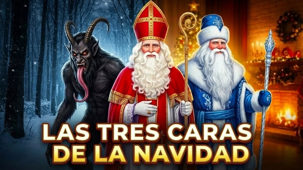Las 3 caras de la Navidad: Krampus, San Nicol&aacute;s y el Abuelo Ruso de Hielo