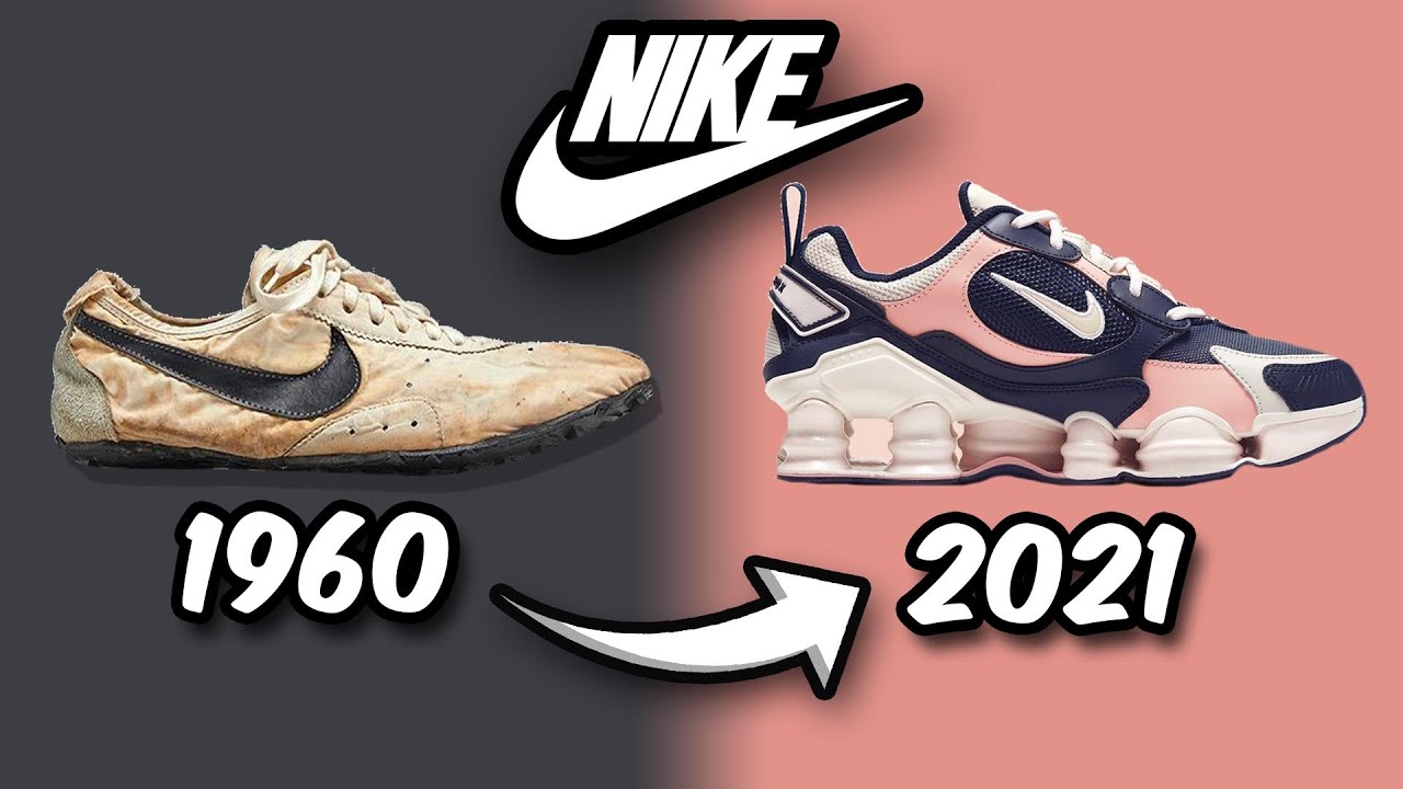 A EVOLUÇÃO DOS TÊNIS DA NIKE