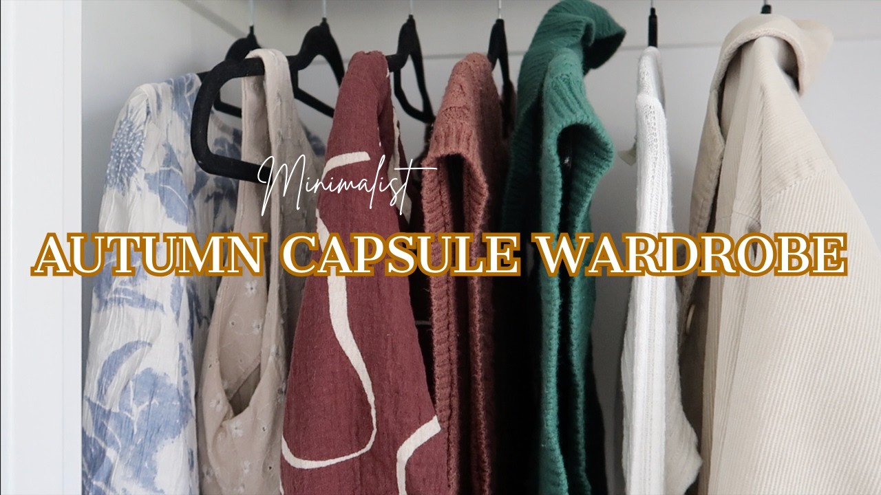 🍂 FALL CAPSULE WARDROBE | Extreme Minimalism Challenge | Autumn Minimalist Wardrobe 2025