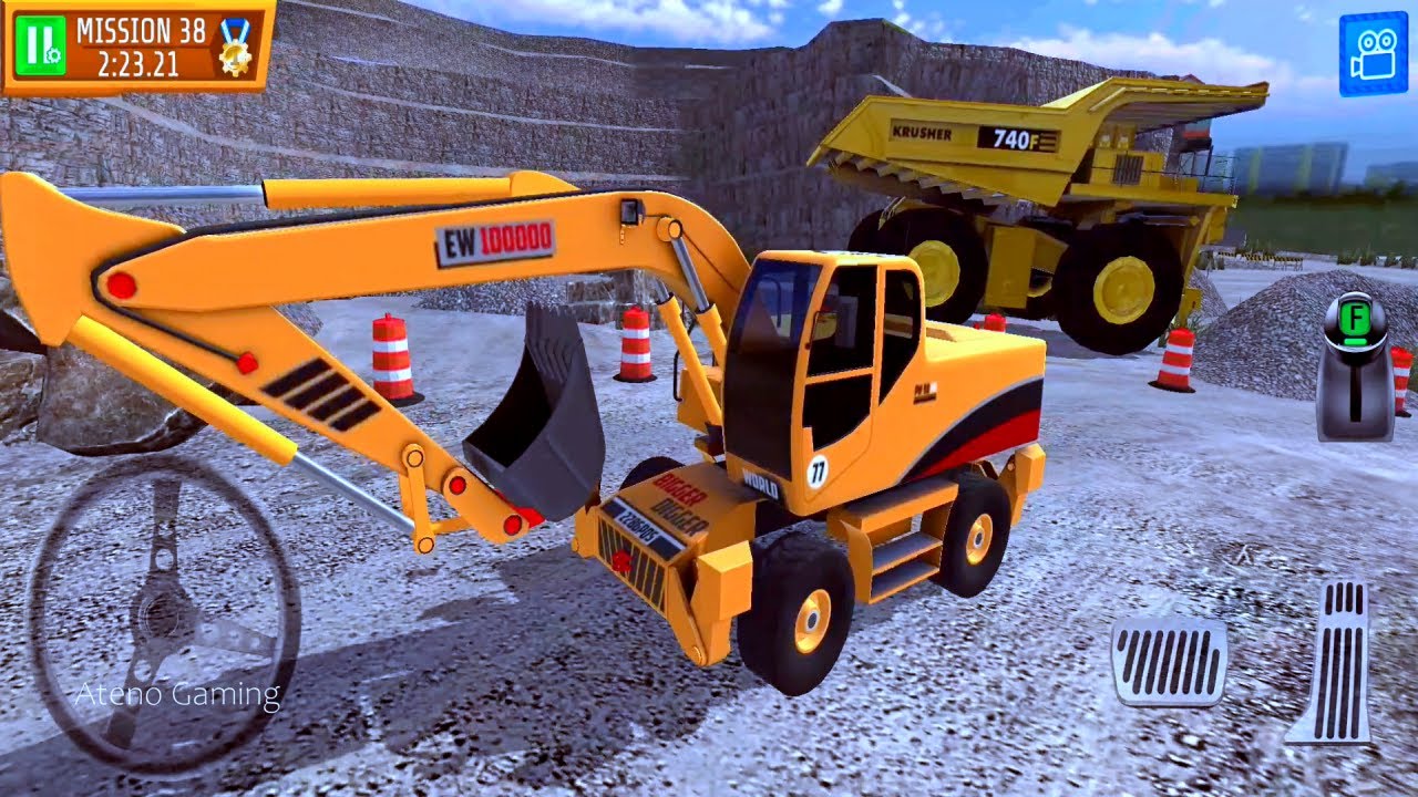 👑King Of The Quarry🔥- Best Car Game | Quarry Driver 3: Giant Trucks Android Game