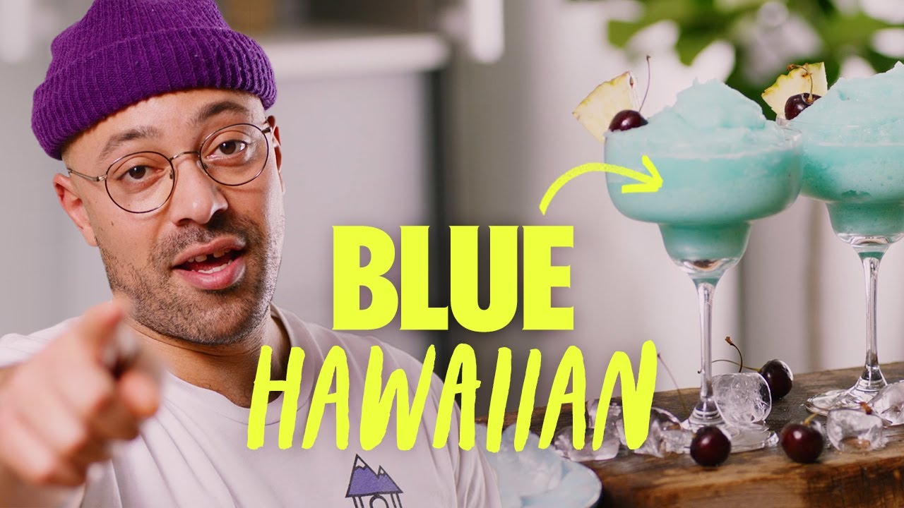 The Blue Hawaiian | Frozen Cocktails | Absolut Drinks With Rico
