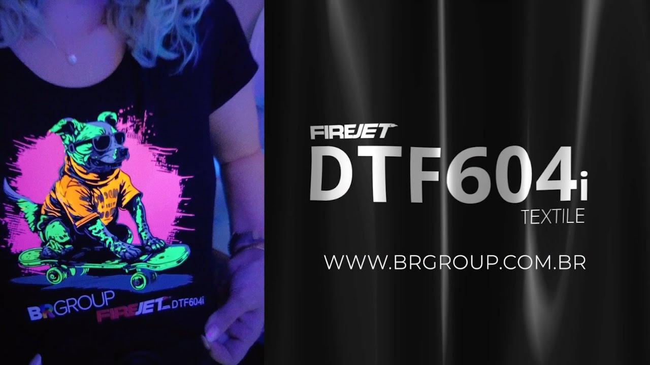 Impressora T&ecirc;xtil Firejet DTF 604i, a impress&atilde;o que da gosto de ver!