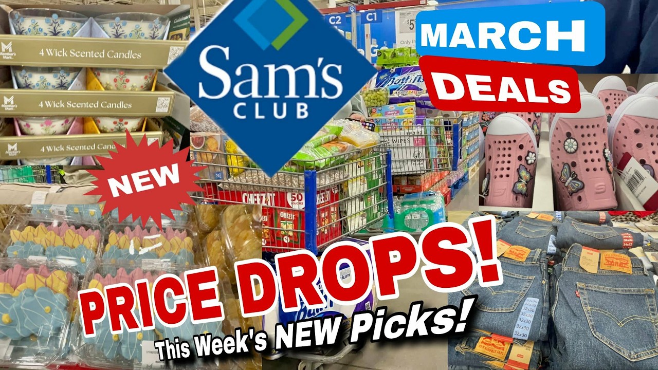 SAM'S CLUB 🇺🇸MARCH DEALS! | HOT NEW FINDS | SHOPPING TOUR W/PRICES | #Len TV Vlog