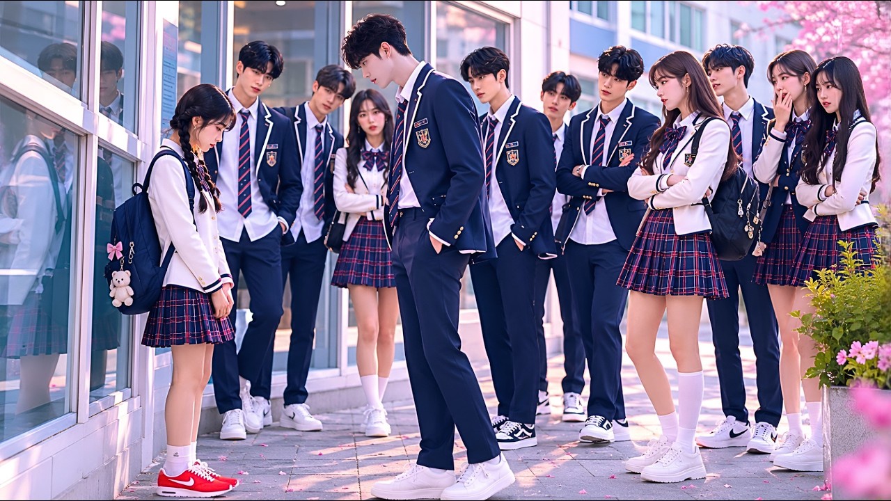 A Cute Girl Gets Bullied at Her New School&hellip; Until Two Popular Boys Fall for Her!