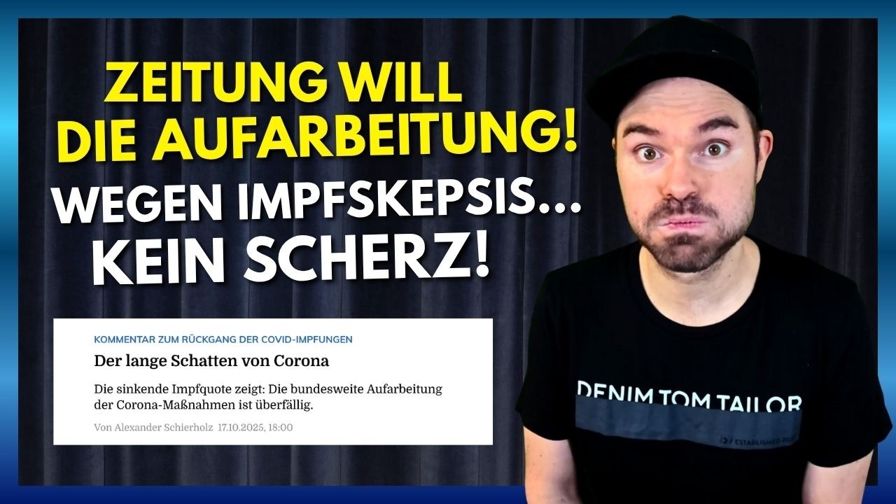 ❌ Mitteldeutsche Zeitung will die Corona-Aufarbeitung, wegen der Impfskepsis... ❌