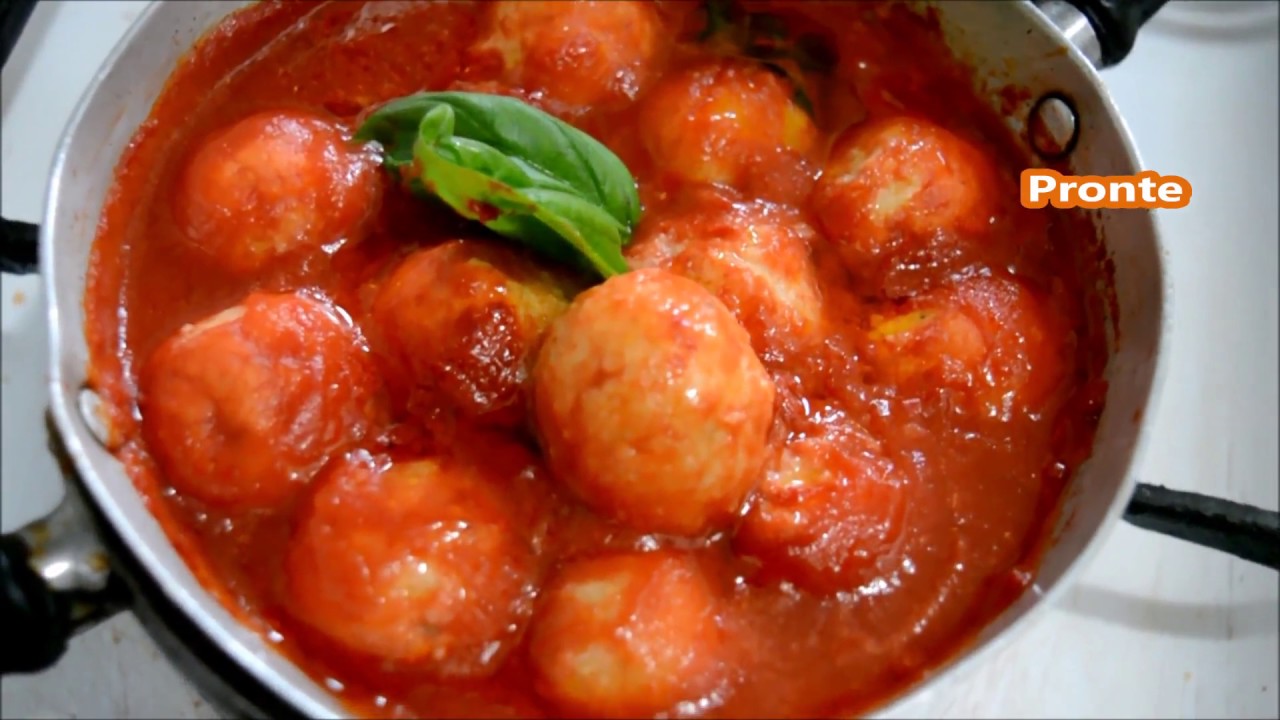 Polpette di ricotta al sugo - Ricette che Passione