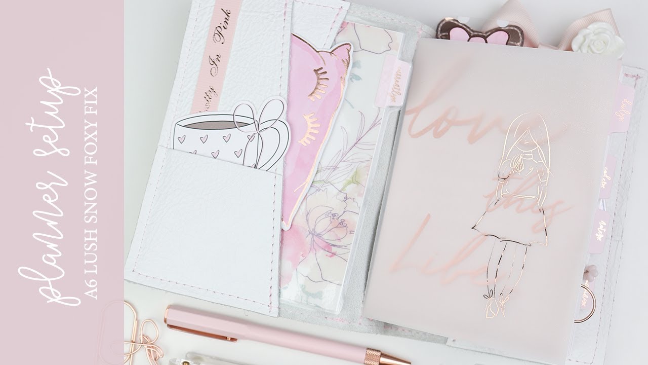 A6 Planner Setup!