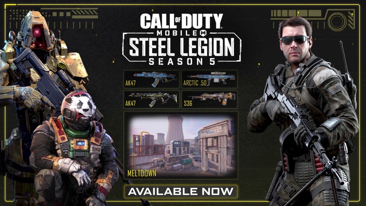 Call of Duty: Mobile | Battle Pass - Season 5 (STEEL LEGION) + Full Details & All Rewards
