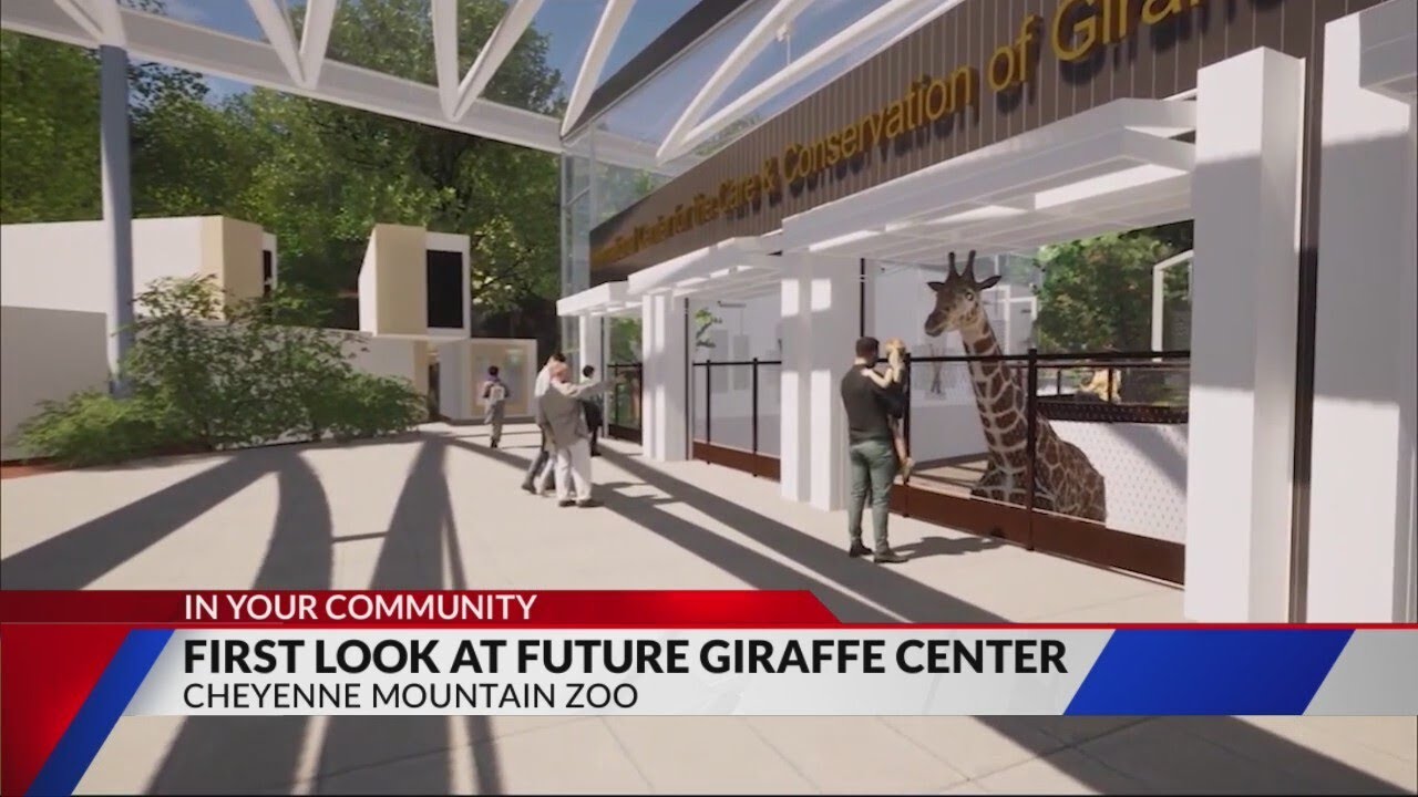 Cheyenne Mountain Zoo unveils $40M expansion with new giraffe barn, cafe, and admissions plaza