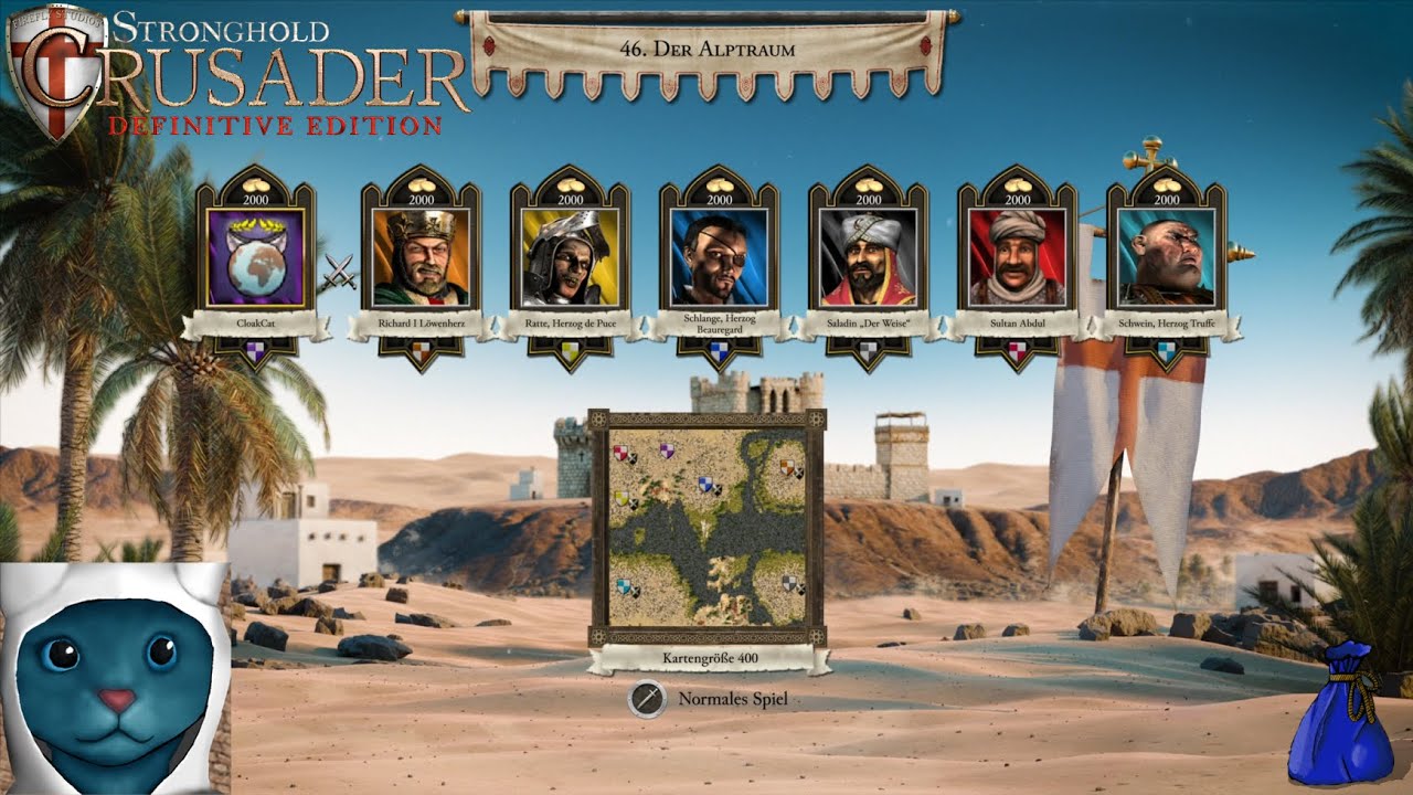 46. Der Alptraum - CloakCats Beute Challange - Stronghold Crusader: Definitive Edition