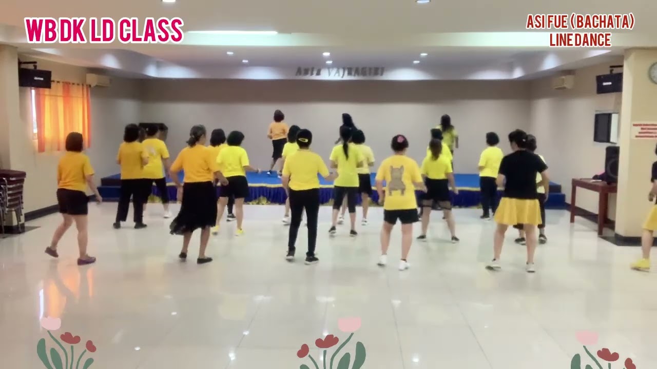 Asi Fue (Bachata) Line Dance / Danced By : WB DK Class