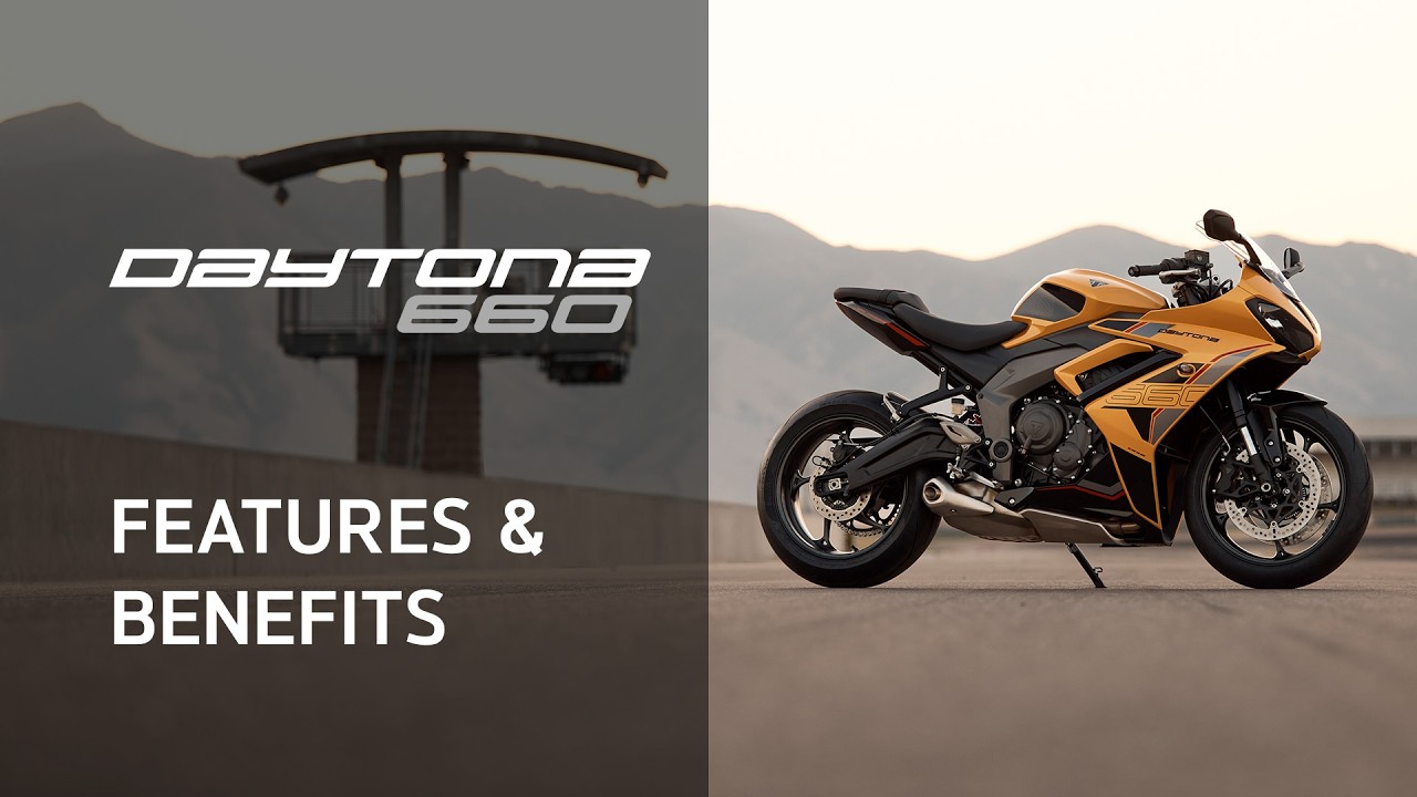 Daytona 660 | Features and Benefits