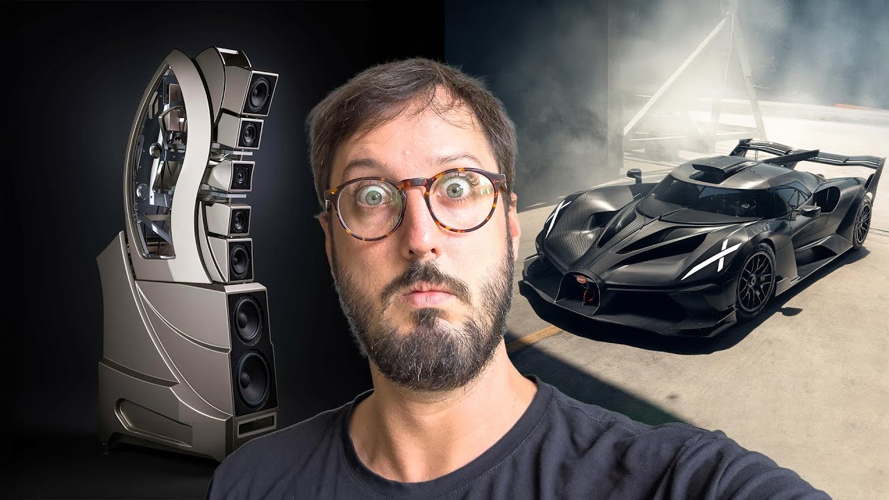 Do MELHOR SOM que ouvi… a um BUGATTI BOLIDE!