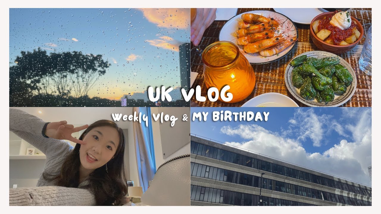 正式上課啦!開學第一週就踩到狗屎?! | 第一次在國外過生日! | 一週VLOG | 英國留學 | 曼徹斯特大學