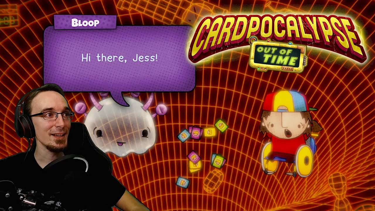 Cardpocalypse - Out of Time DLC - Jess, Tock & The Mysterious Goop (Let's Play Part 1)