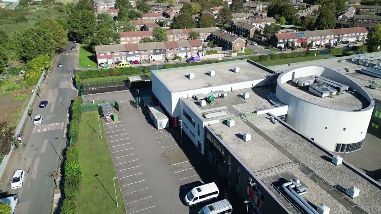 St Paul's Academy abbeywood by drone