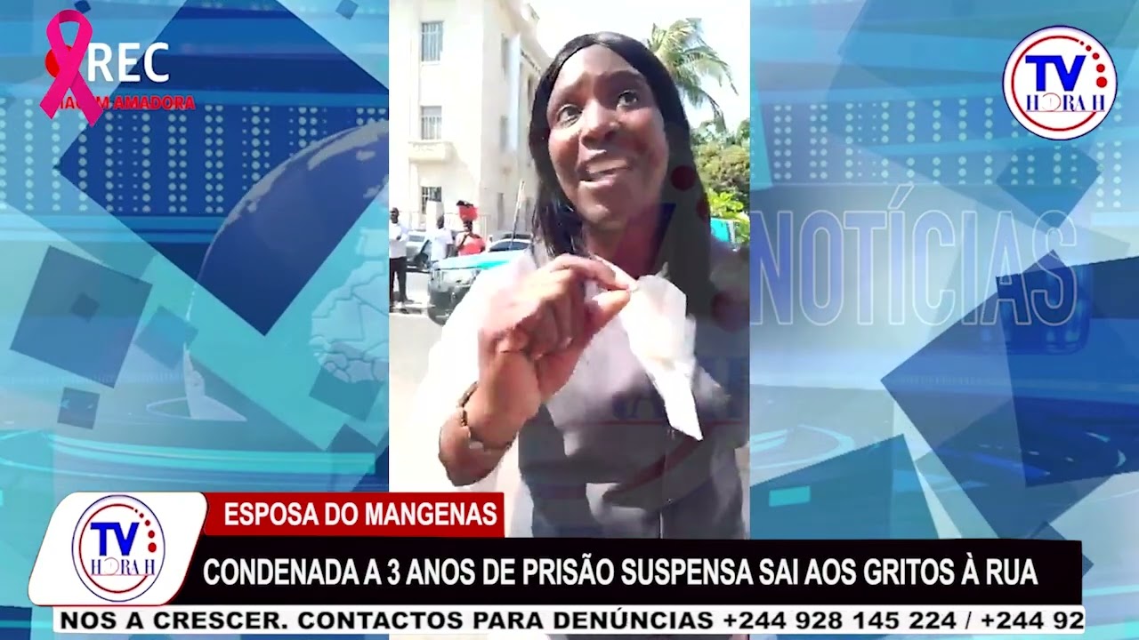 VISIVELMENTE ALTERADA: ESPOSA DE MAN GENAS CONDENADA A 3 ANOS DE PRIS&Atilde;O SUPENSA