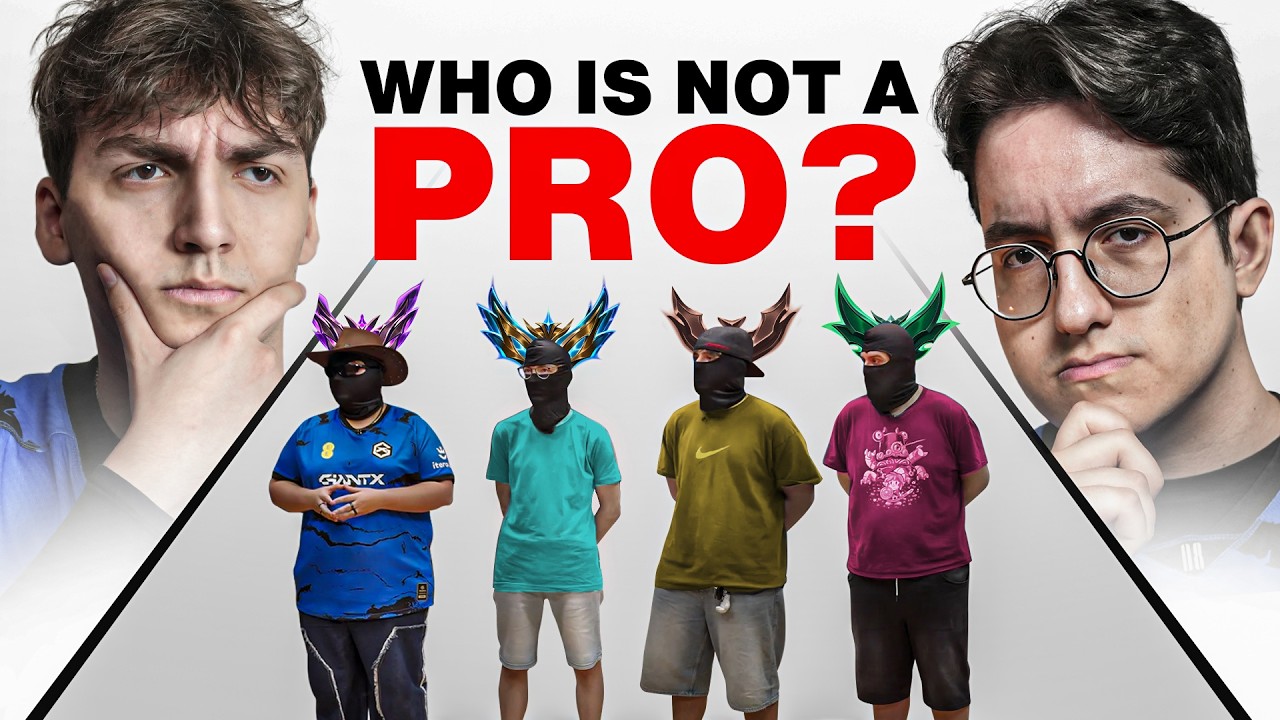 PRO GAMERS GUESS THE LIAR | League of Legends edition