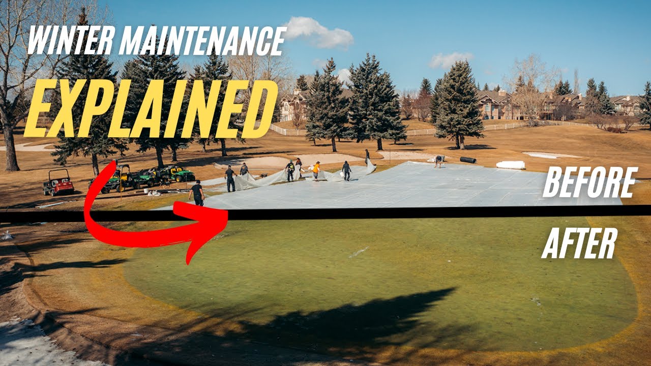 Winter Golf Course Maintenance EXPLAINED