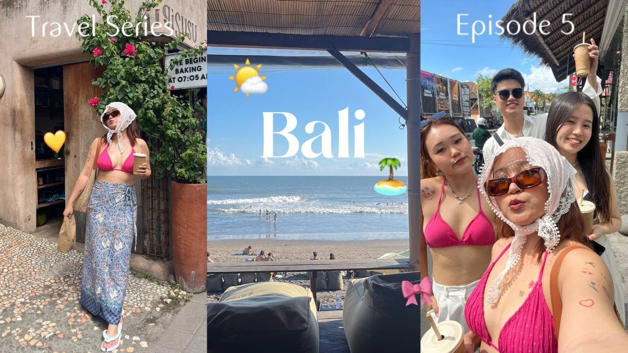 Travel Diaries | EP 5 ⋆ Bali Vlog Series Pt.1 (Seminyak beach & Canggu)