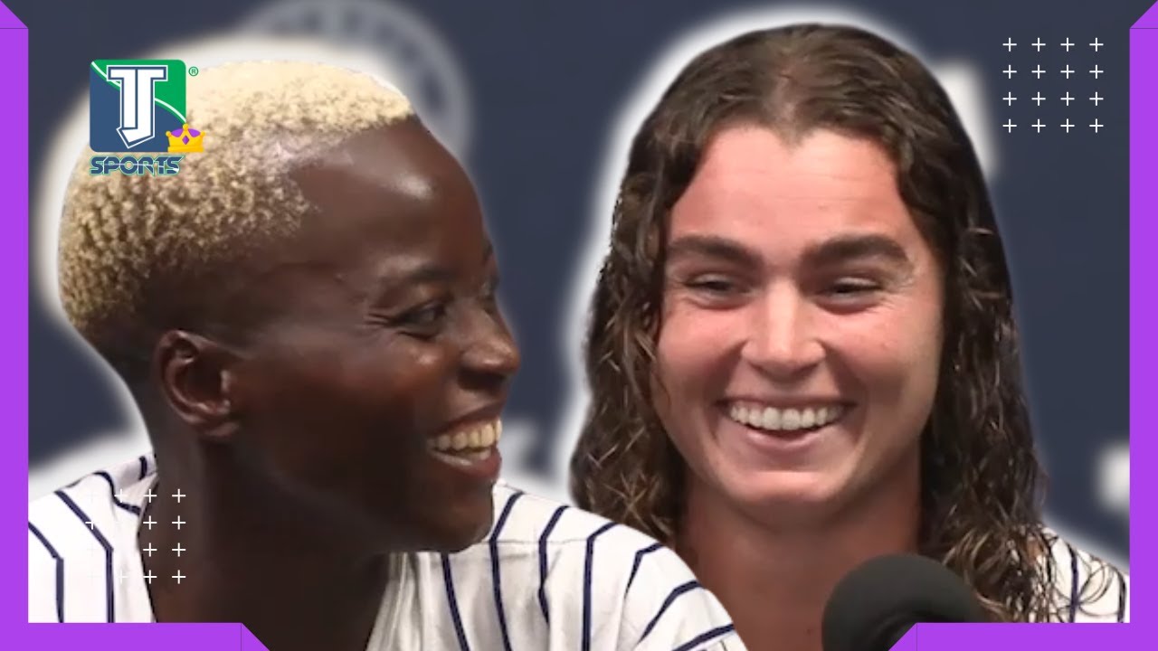 Racheal Kundananji & Caroline Conti REACT to SCORING GOALS in HISTORIC Bay FC MATCH