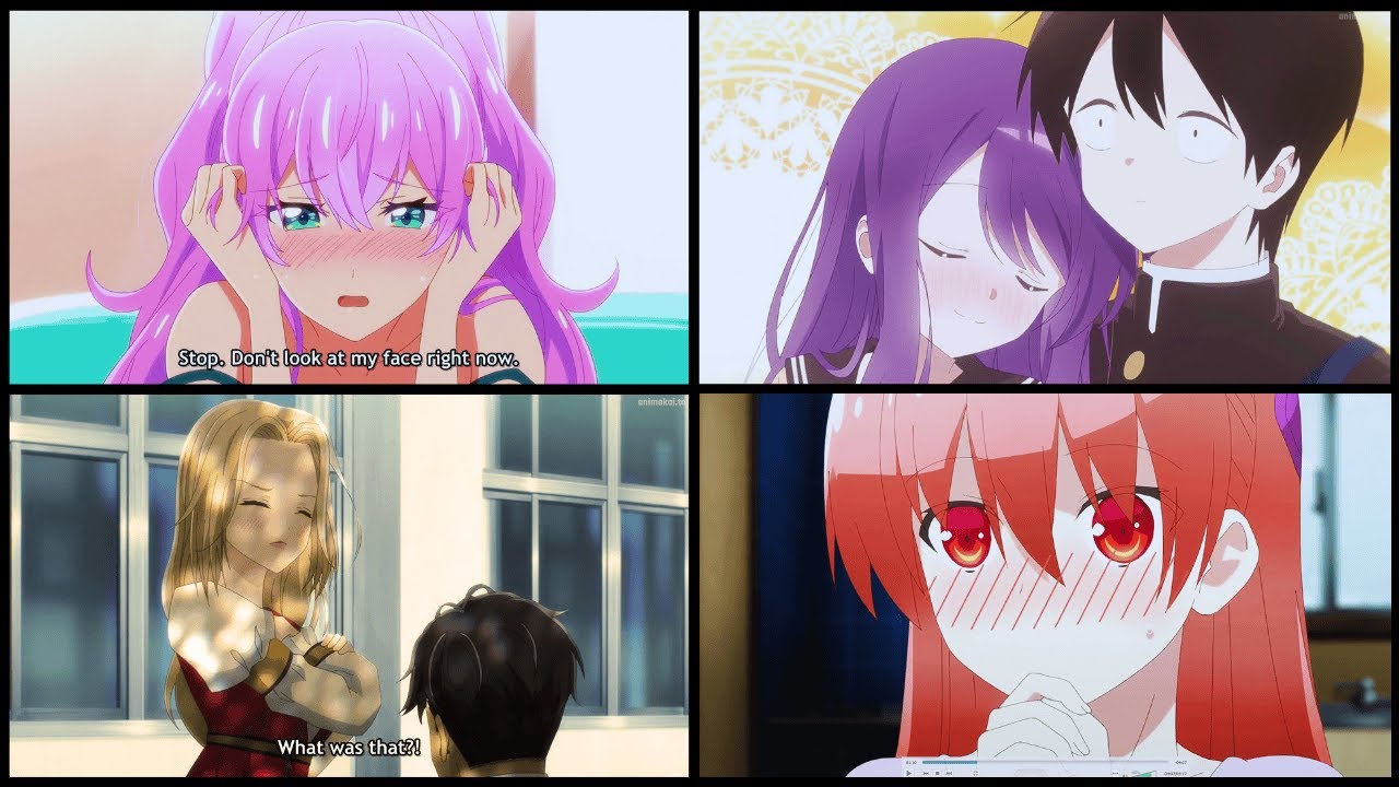 Romance Anime Cute Moments 🩷 | Heart-Melting Compilation 😳