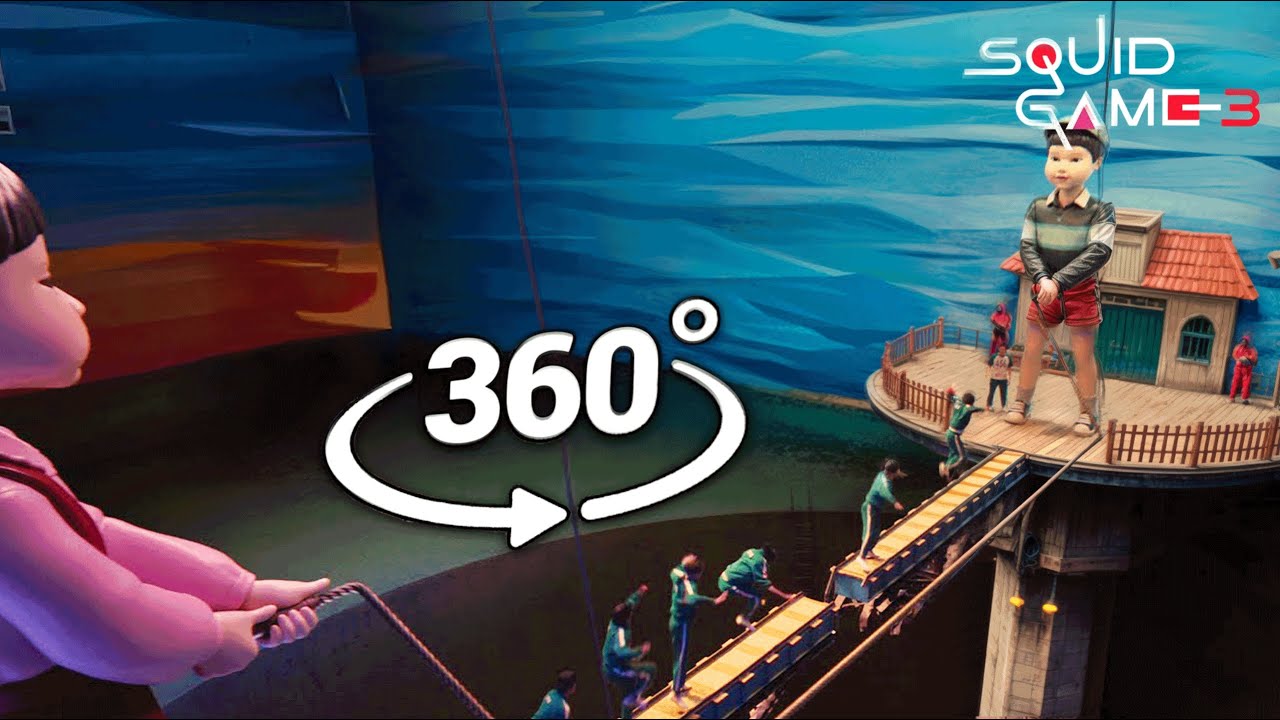 Squid Game Season 3 Jump Rope | 360&deg; VR Animation