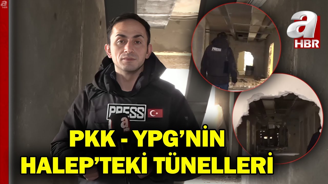 Terör Örgütünün Gizli Geçitleri! PKK/YPG’ye Ait Tüneller A Haber Tarafından Görüntülendi | A Haber