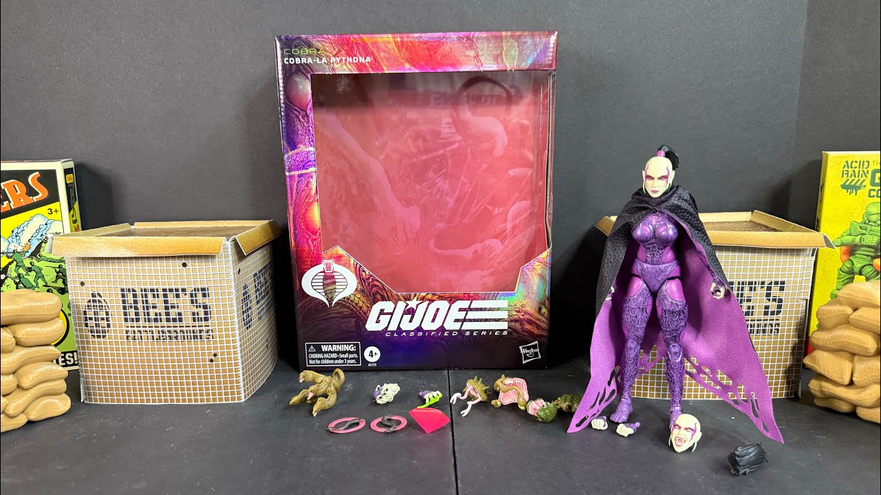 GIJoe Classified Pythona Exclusive