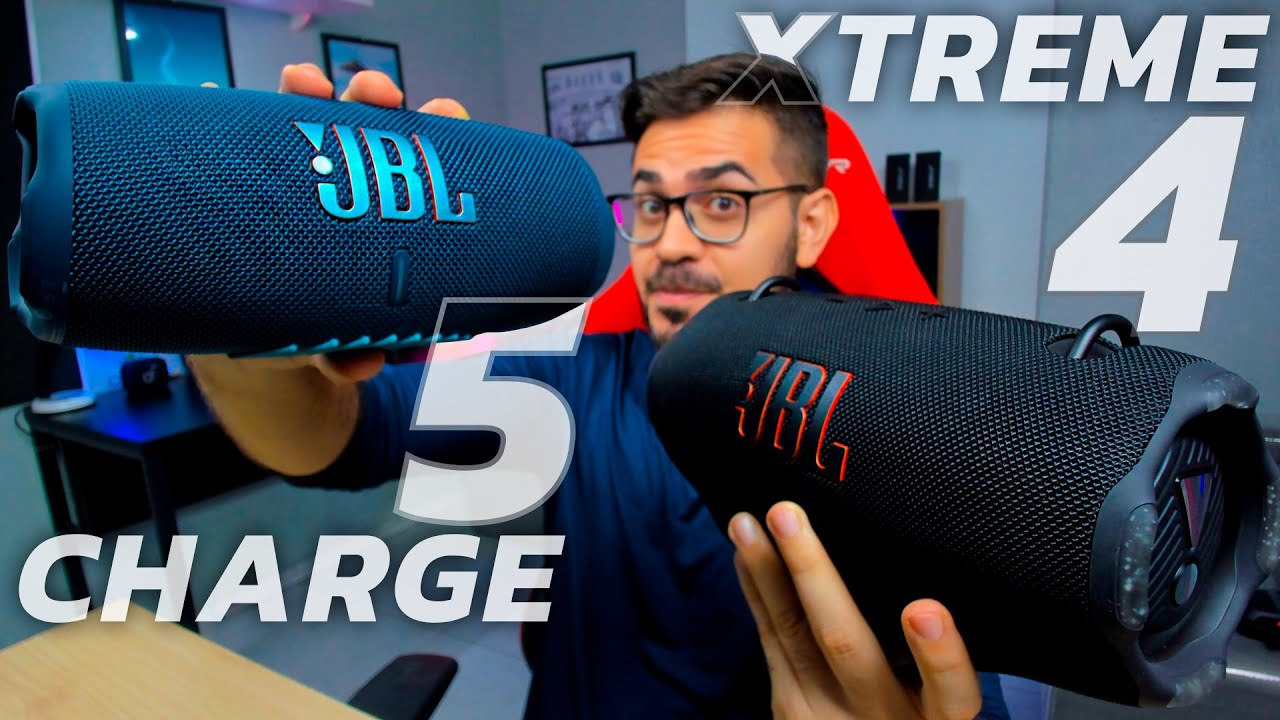 Por essa EU NÃO ESPERAVA 🔥 JBL Xtreme 4 vs. JBL Charge 5 - Comparativo