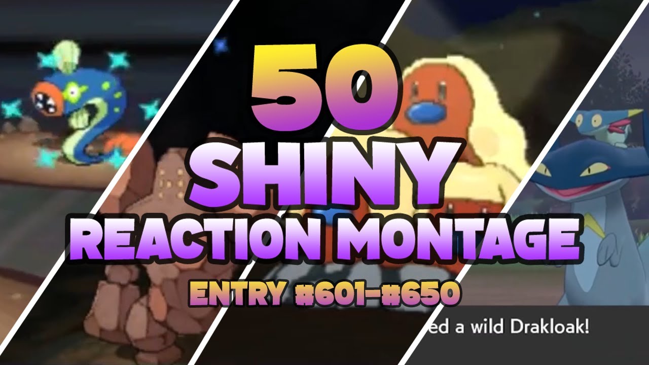 50 Shiny Reactions Montage #601-650!