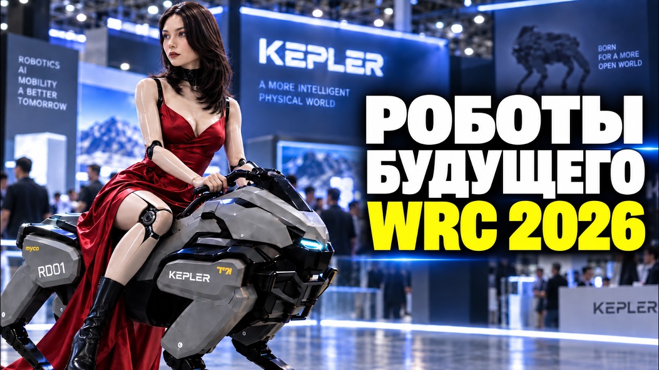 Что пришло на смену гуманоидам? Роботы WRC 2026, которые реально будут работать