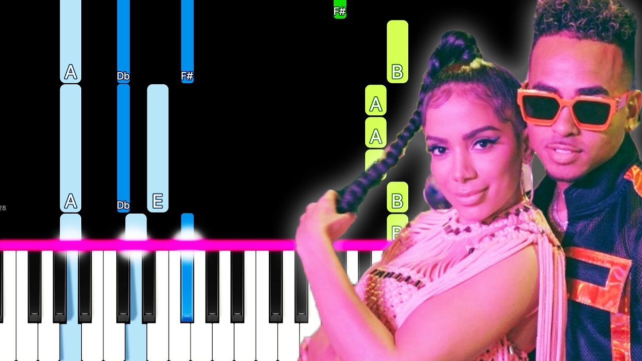 Ozuna & Anitta - Muito Calor (Piano Tutorial) By MUSICHELP