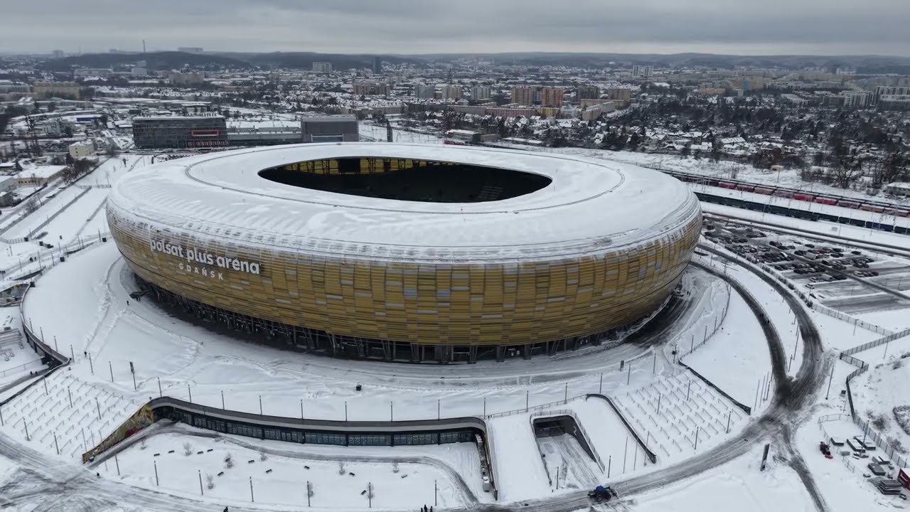 Gdańsk stadion Lechia luty 2026