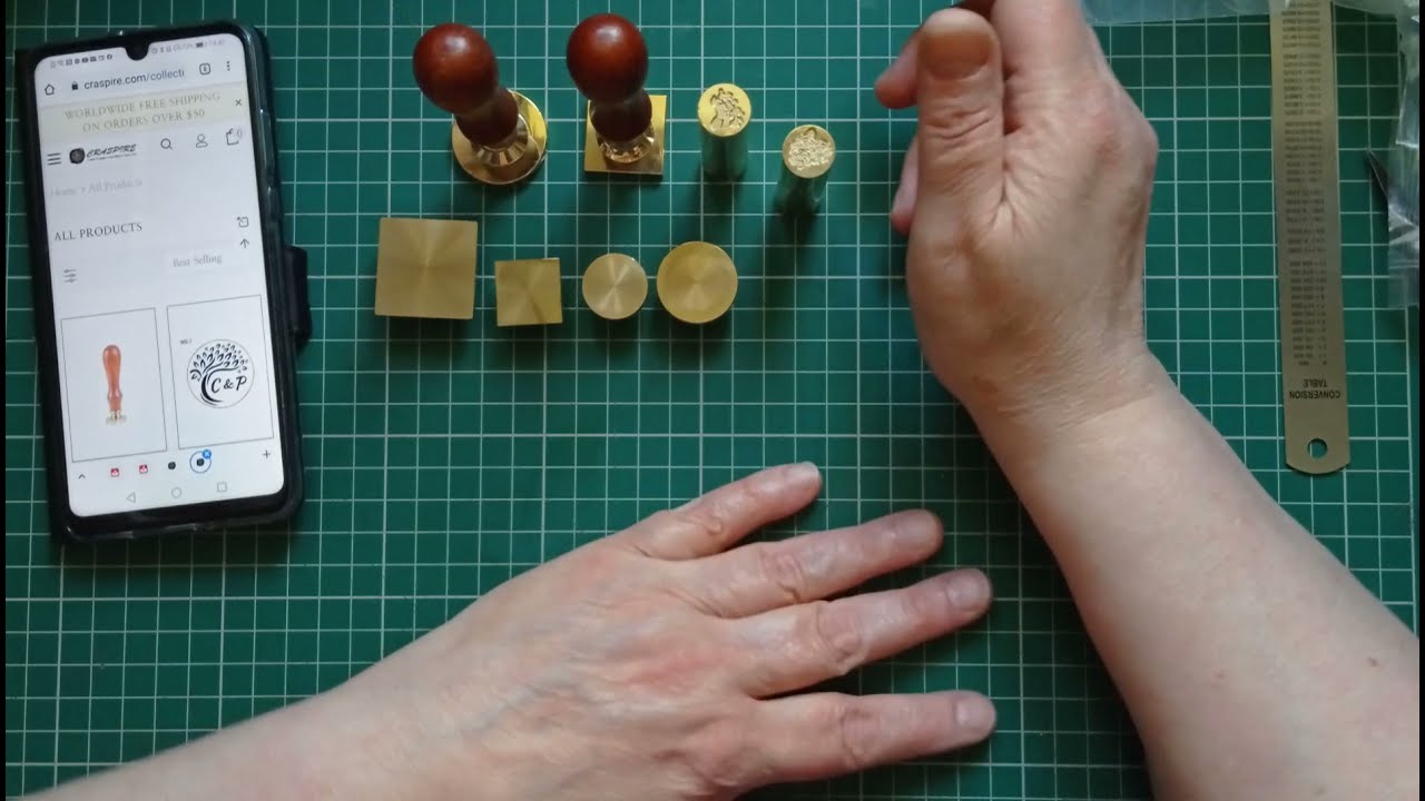 Craspire Product Share - Mini Wax Seal Stamps and More