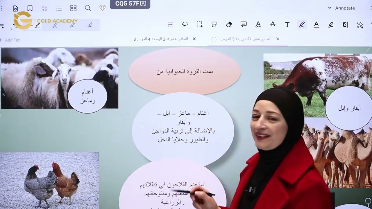 الحياة الاقتصادية في الاردن بين عامي 1921 1950 | تاريخ الأردن 2009 - مع المعلمة سيرين حموري