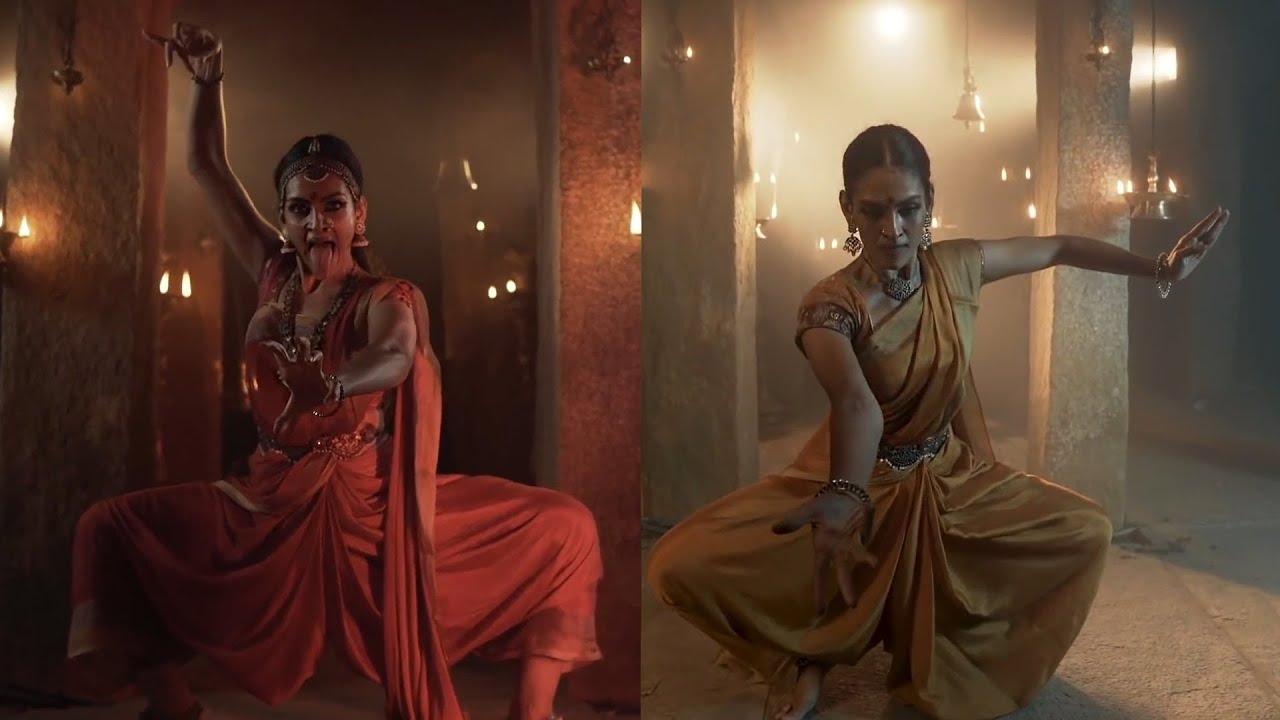 Namami Yoga Vidye. Indian dance.