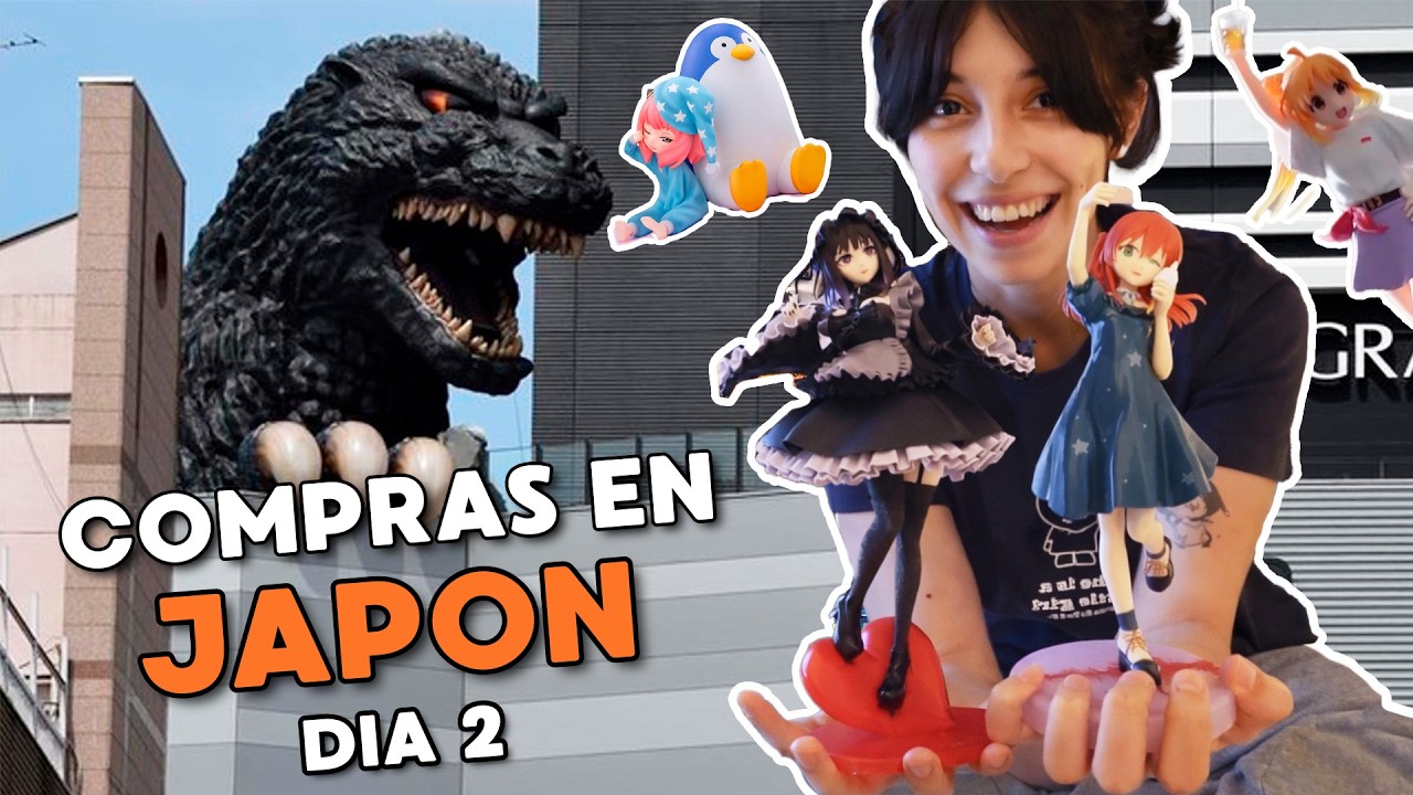 Dia 2 en JAPON🏯 | VLOG EN SHINJUKU Y UNBOXING OTAKU📦